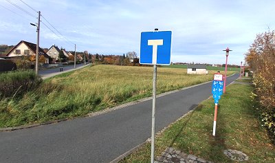 Gro�erkmannsdorf Baustelle Th�lmannstra�e